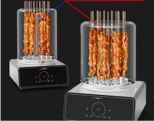 warming display IR heater for drying